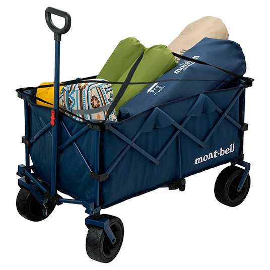 荷物の固定に便利なループ付き。※ひもは付属しません。商品はイメージです。