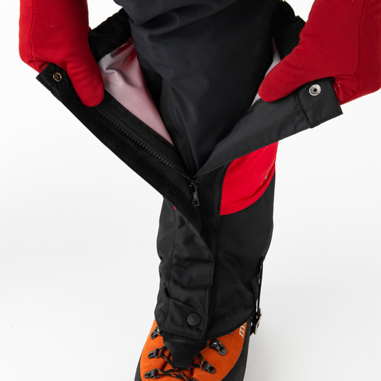 素早く着脱可能（ジッパータイプ）