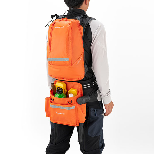 使用例：ロガーパック10＆ロガーツールバッグＬ