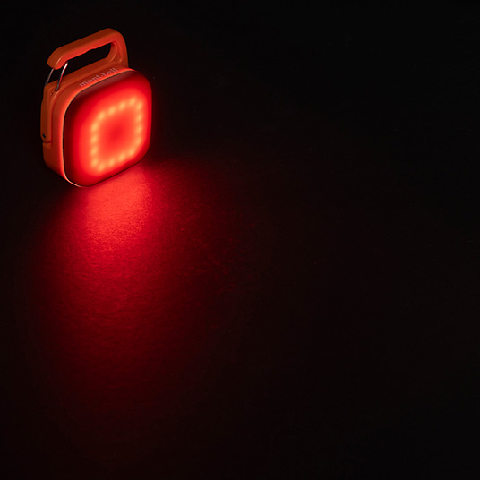 赤色の点滅点灯時