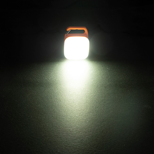 面発光で広範囲を照らすことが可能