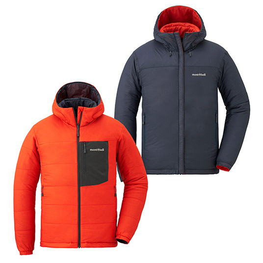 サーマラップ パーカ Men's オレンジ