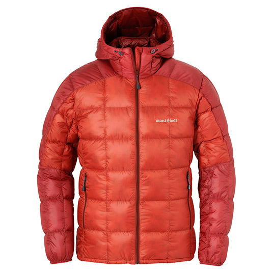 スペリオダウン パーカ Men's レッド