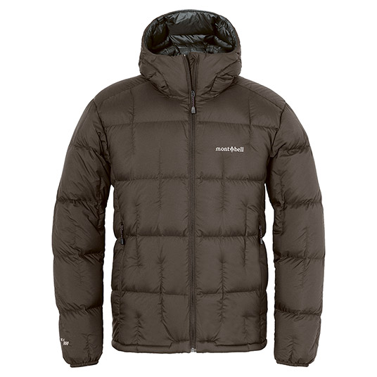 ネージュダウン パーカ Men's ダークブラウン