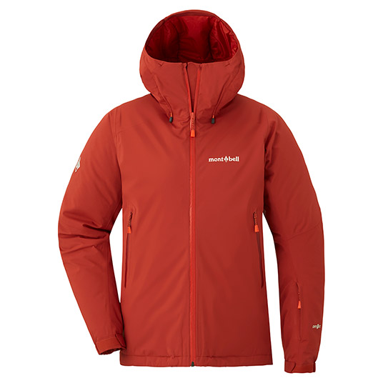 パウダーステップ パーカ Women's ワインレッド