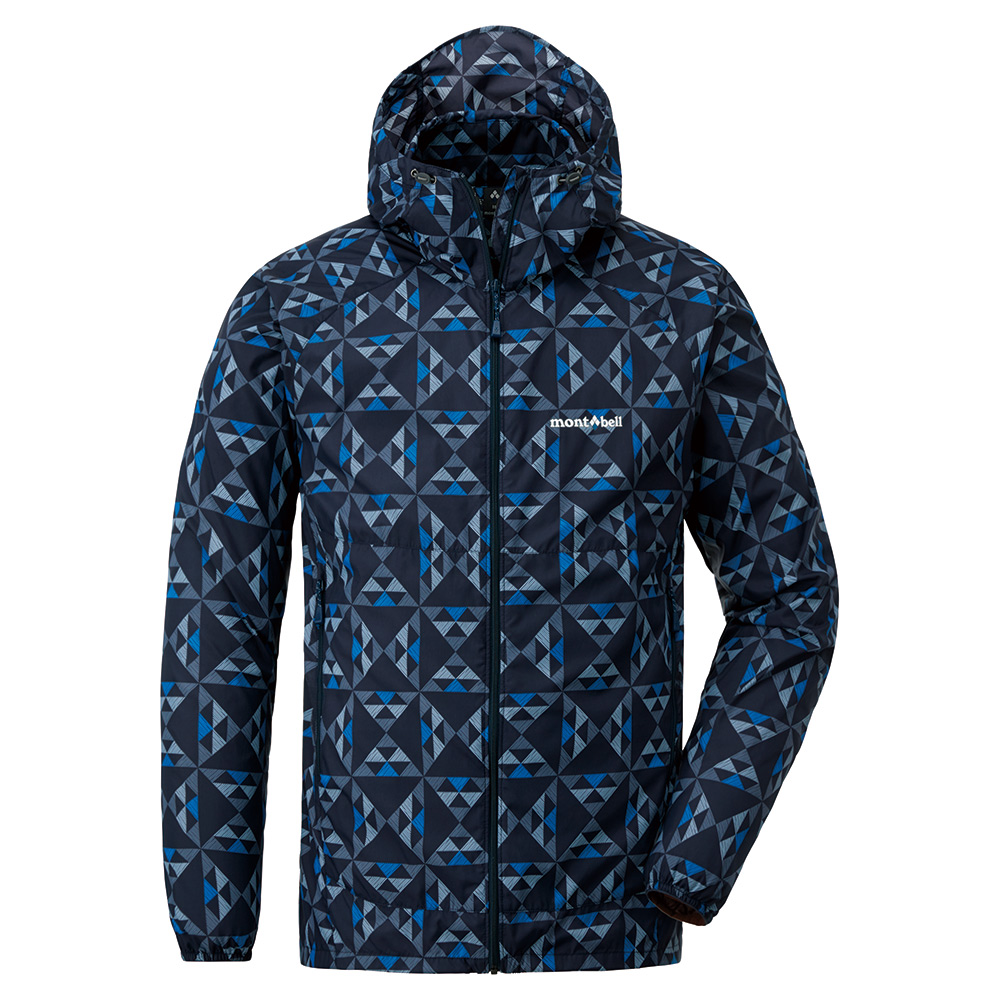 ウインドブラストプリントパーカ Men's ダークネイビー