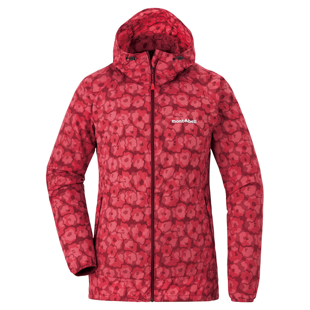 ウインドブラストプリントパーカ Women's ポピー