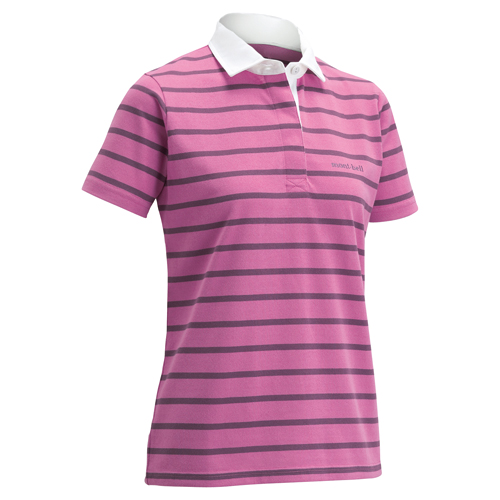 WIC.ラガーシャツハーフスリーブ Women's ピンク