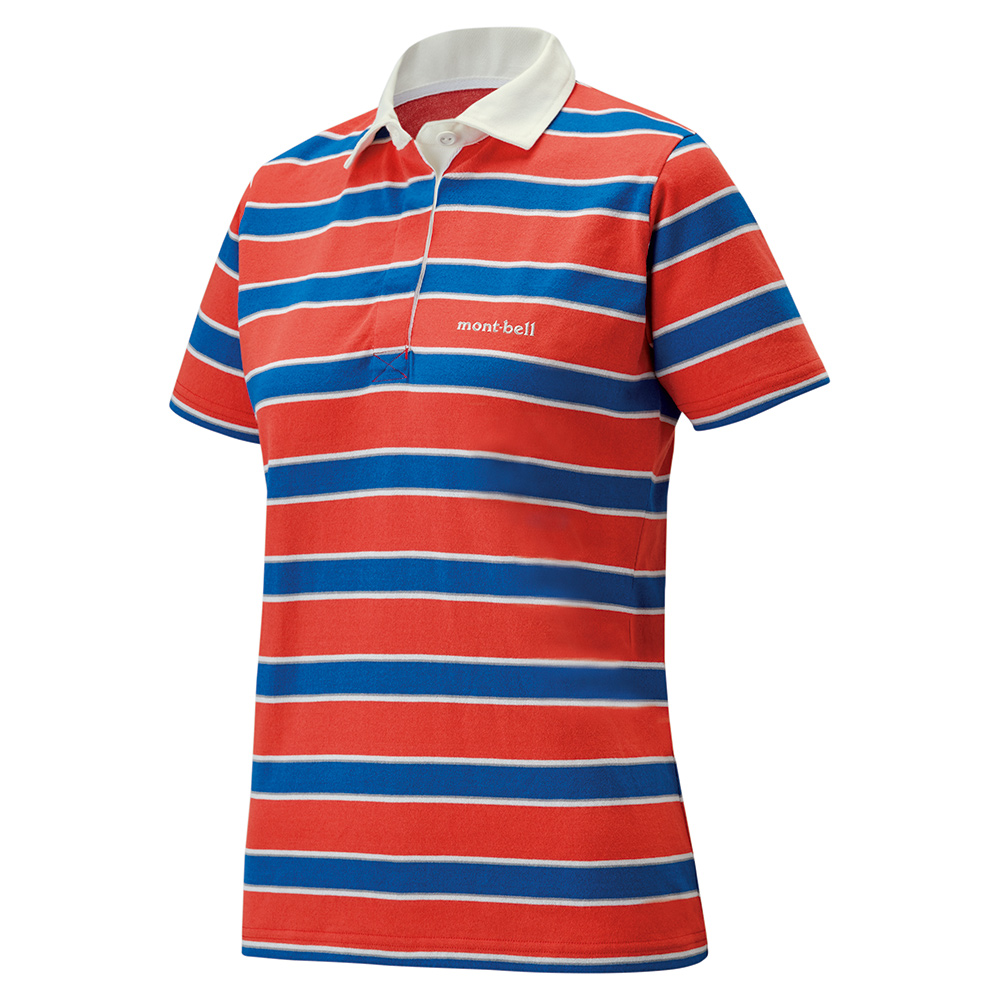WIC.ラガーシャツハーフスリーブ Women's レッド