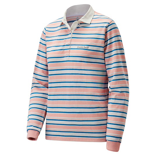 WIC.ラガーシャツロングスリーブ Women's シェルピンク