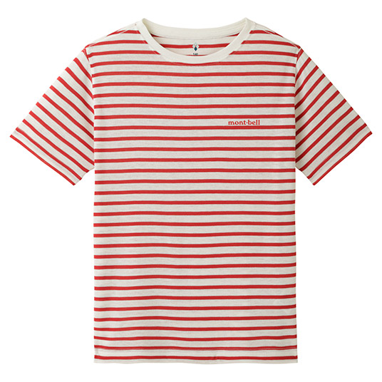 WIC.ボーダーT Kid's 130-160 レッド