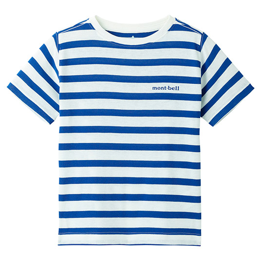 WIC.ボーダーT Kid's 100-120 ライトブルー