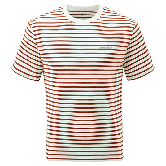 WIC.ボーダーT Men's ワインレッド