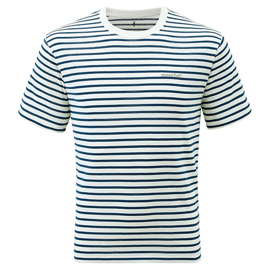 WIC.ボーダーT Men's ライトブルー