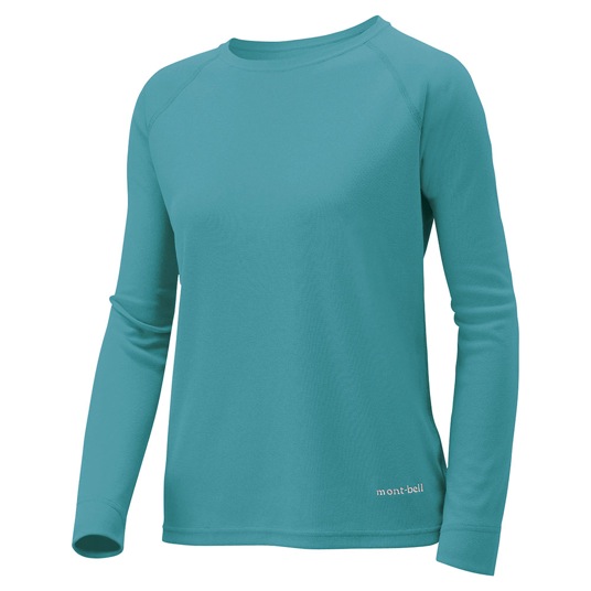 WIC.フィット ロングスリーブT Women's ターコイズ