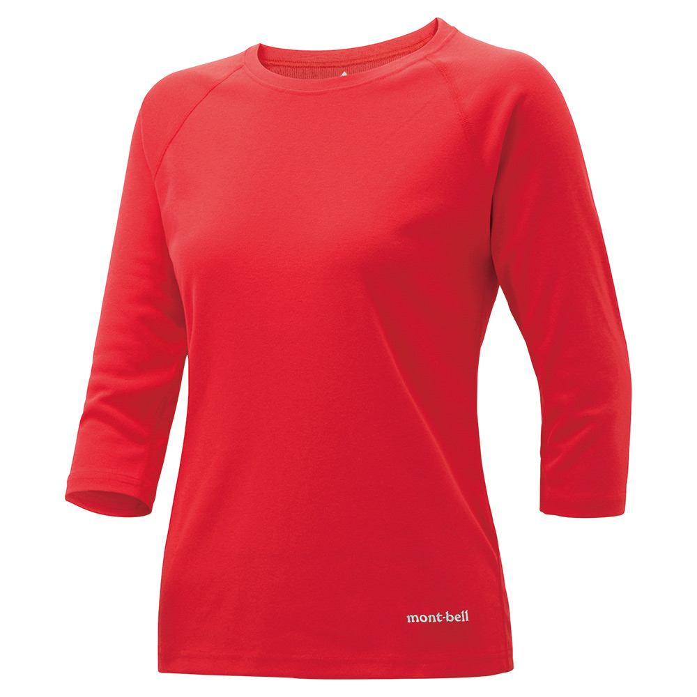 WIC.フィット セミロングスリーブT Women's レッド