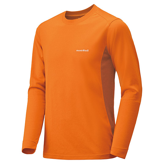 ウイックロン ZEO ロングスリーブT Men's オレンジ