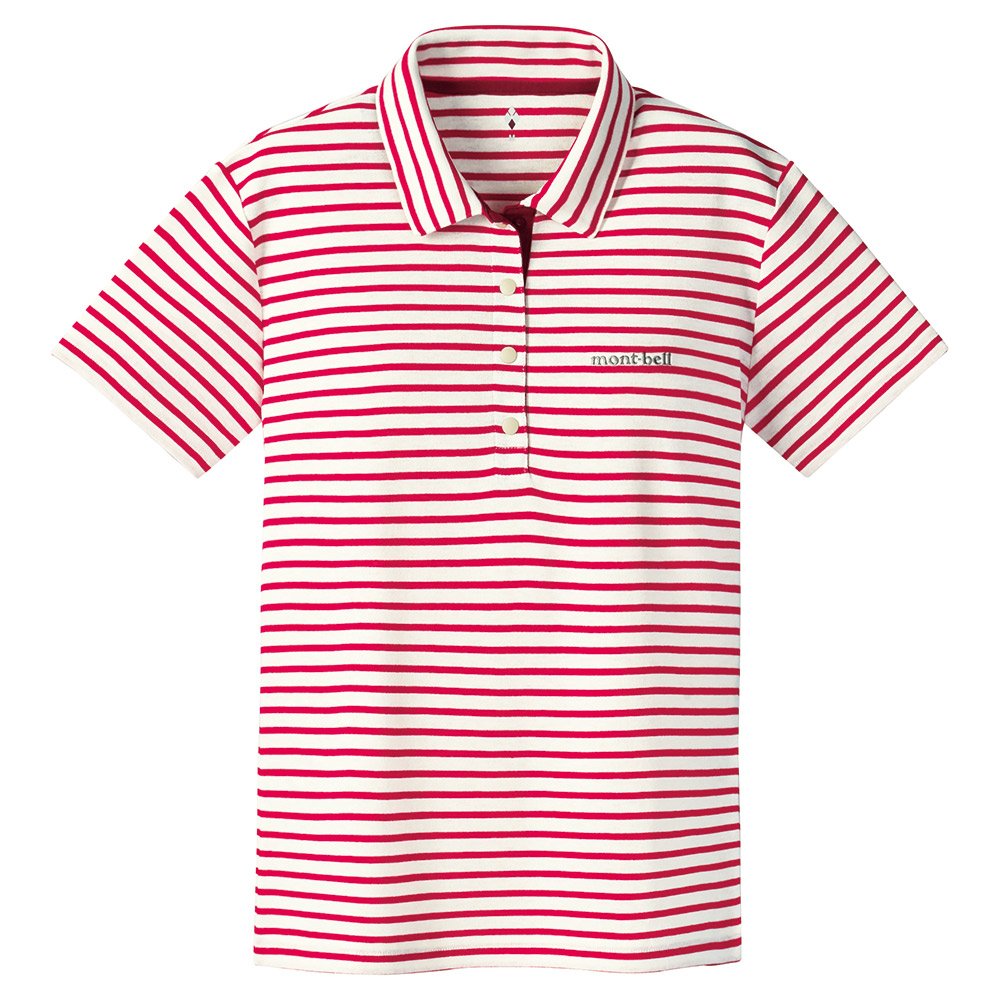 WIC.カラーシャツ Women's レッド
