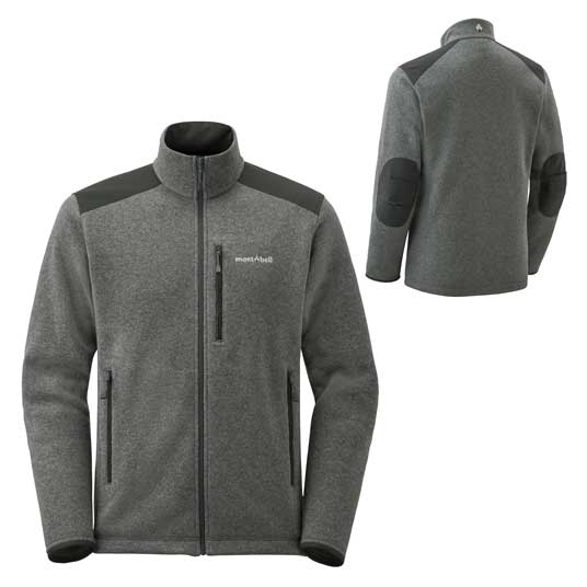 クリマプラス ニットジャケット Men's グレー