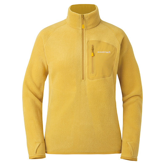 クリマプラス100 プルオーバー Women's イエロー