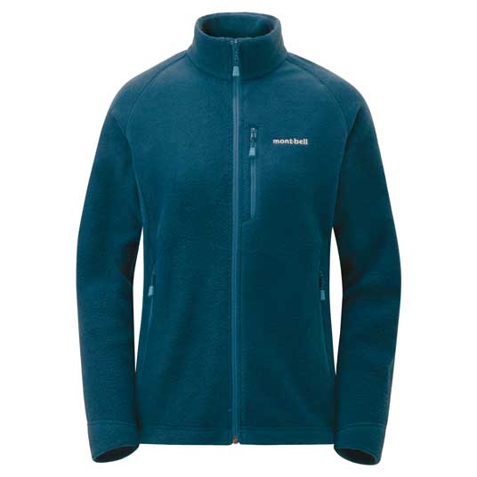 クリマプラス100 アウタージャケット Women's ブルーグリーン