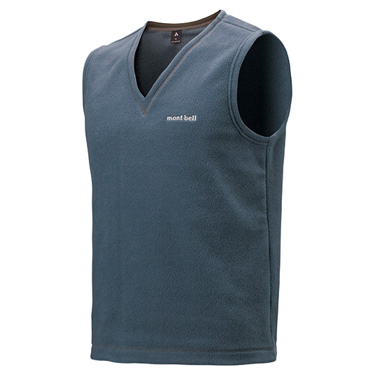 クリマプラス100 ベスト Men's ダークグレー