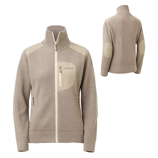 ミッテルレギ フルジップ セーター Women's アイボリー