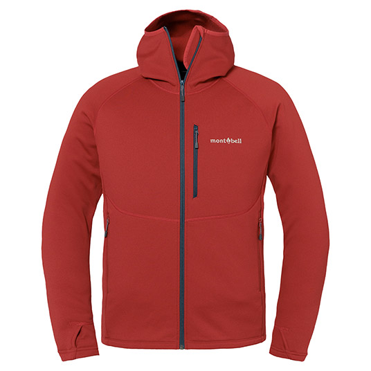 トレールアクション パーカ Men's レッド