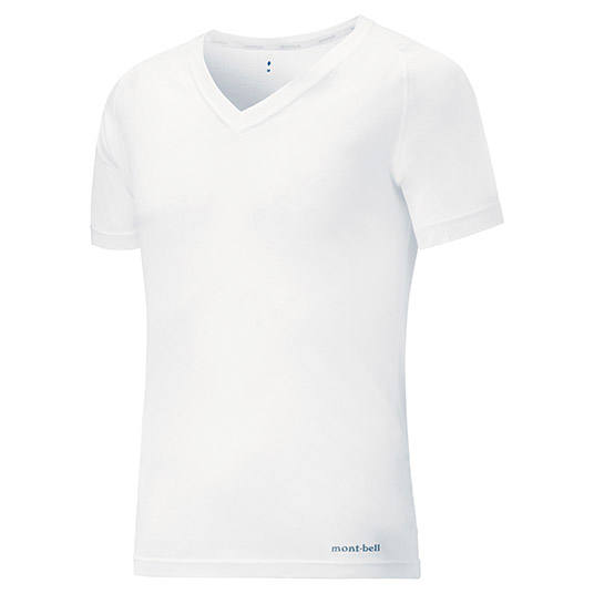 コアスパン VネックTシャツ Men's ホワイト