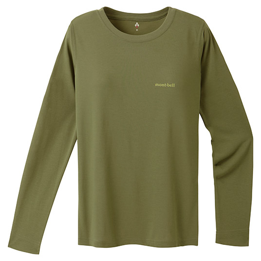 WIC.ロングスリーブT Women's カーキ
