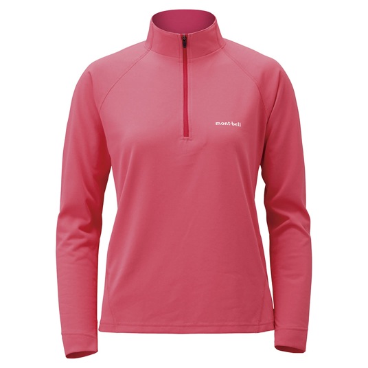 WIC.ジップシャツ Women's ローズピンク