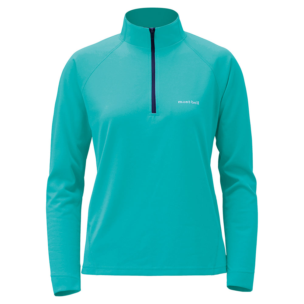 WIC.ジップシャツ Women's ターコイズブルー