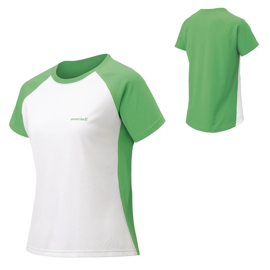WIC.ラグランT Women's ミント×ホワイト