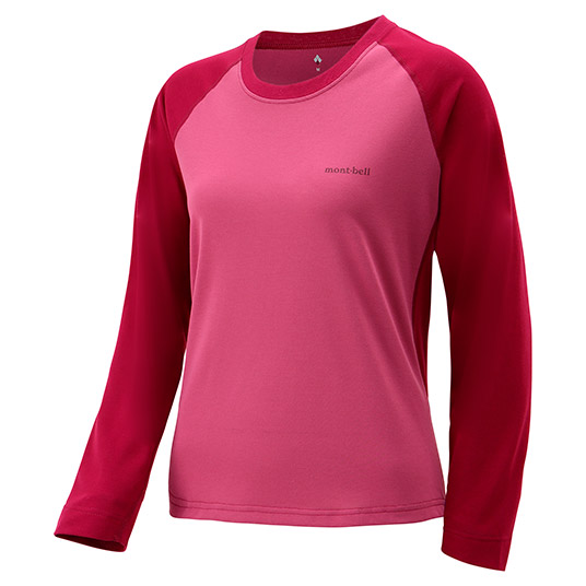 WIC.ラグラン ロングスリーブT Women's ピンク