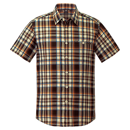 WIC.ライト シングルポケット ショートスリーブシャツ Men's カーキ
