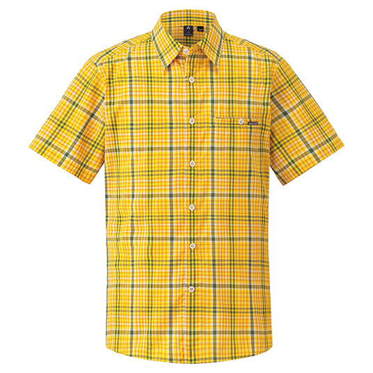 WIC.ライト シングルポケット ショートスリーブシャツ Men's マスタード