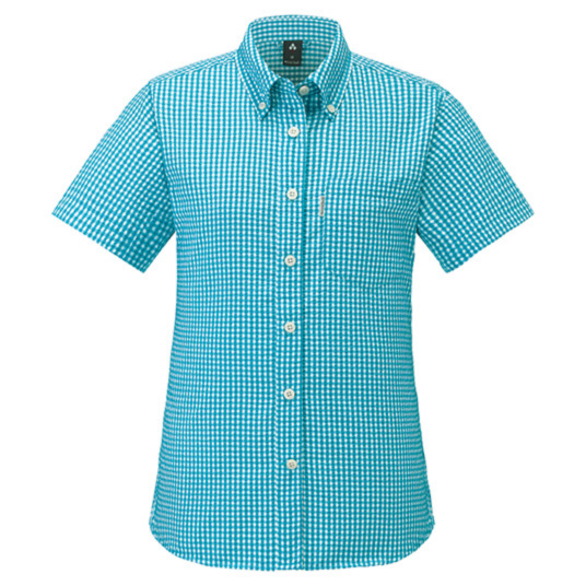 WIC.ドライタッチ ショートスリーブシャツ Women's ターコイズ