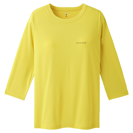 WIC.セミロングスリーブT Women's イエロー