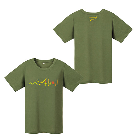 WIC.T Women's ナチュラルロゴ カーキ