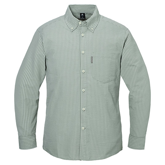 WIC.ドライタッチ ロングスリーブシャツ Men's ライトグリーン
