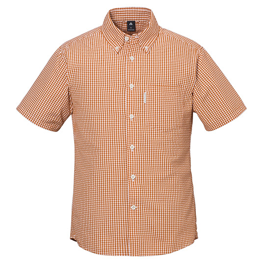 WIC.ドライタッチ ショートスリーブシャツ Men's オレンジ