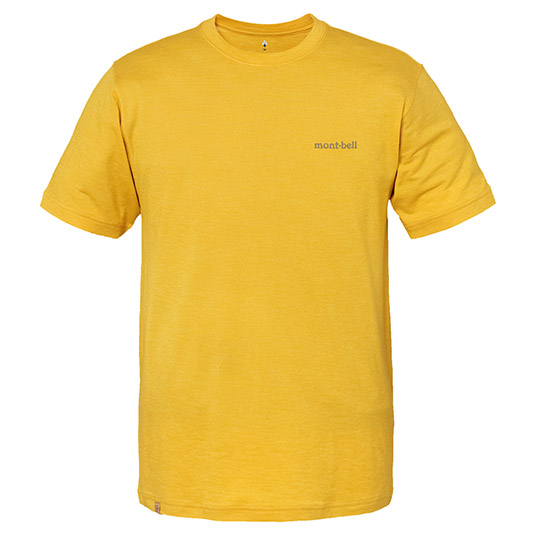 メリノウールプラスライトT Men's イエロー