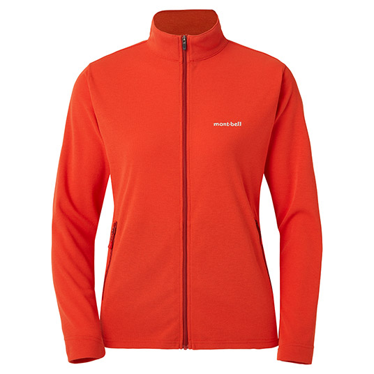 WIC.フルジップシャツ Women's レッド