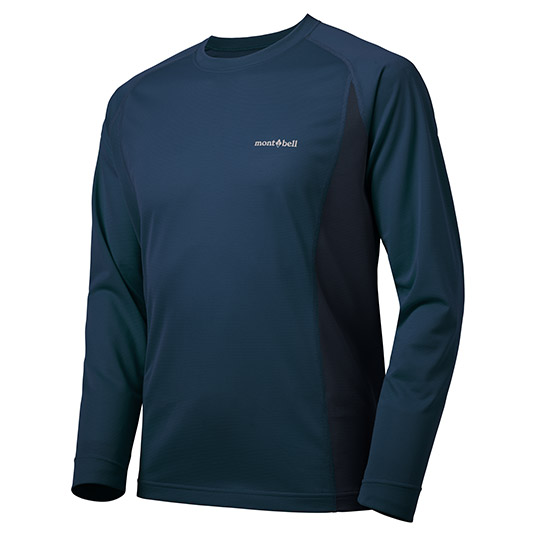 クール ロングスリーブT Men's ネイビー25