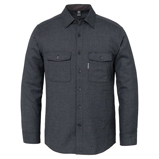 メリノウール O.D.シャツ Men's ダークグレー
