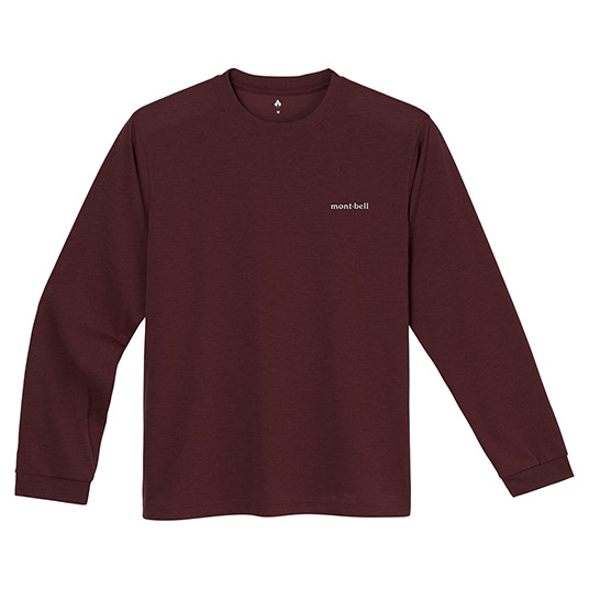 WIC.ロングスリーブT Men's ワインレッド