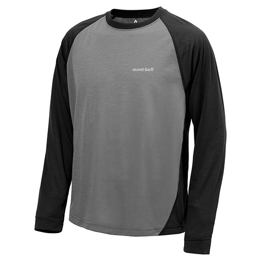 WIC.ラグラン ロングスリーブT Men's ダークグレー