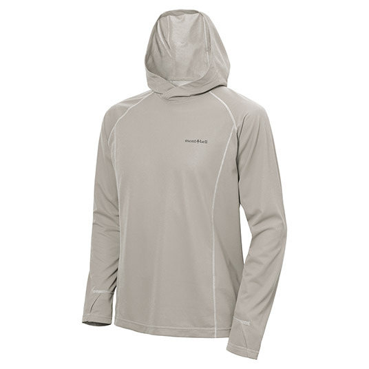 クール フードシャツ Men's ライトグレー