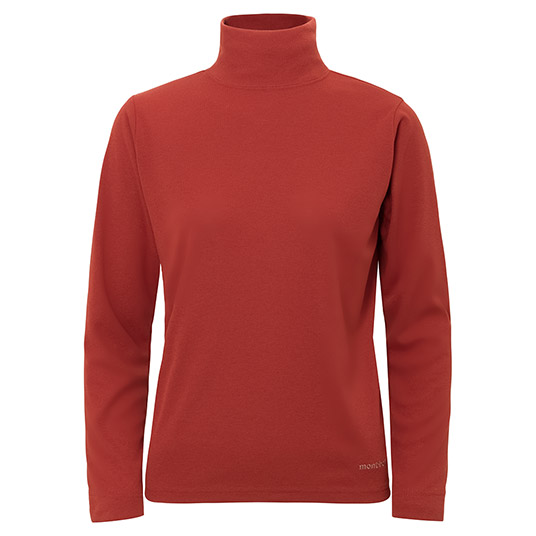 WIC.ハイネックシャツ Women's ワインレッド
