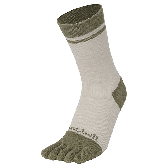 WIC.ウォーキング 5トゥソックス Men's アイボリー